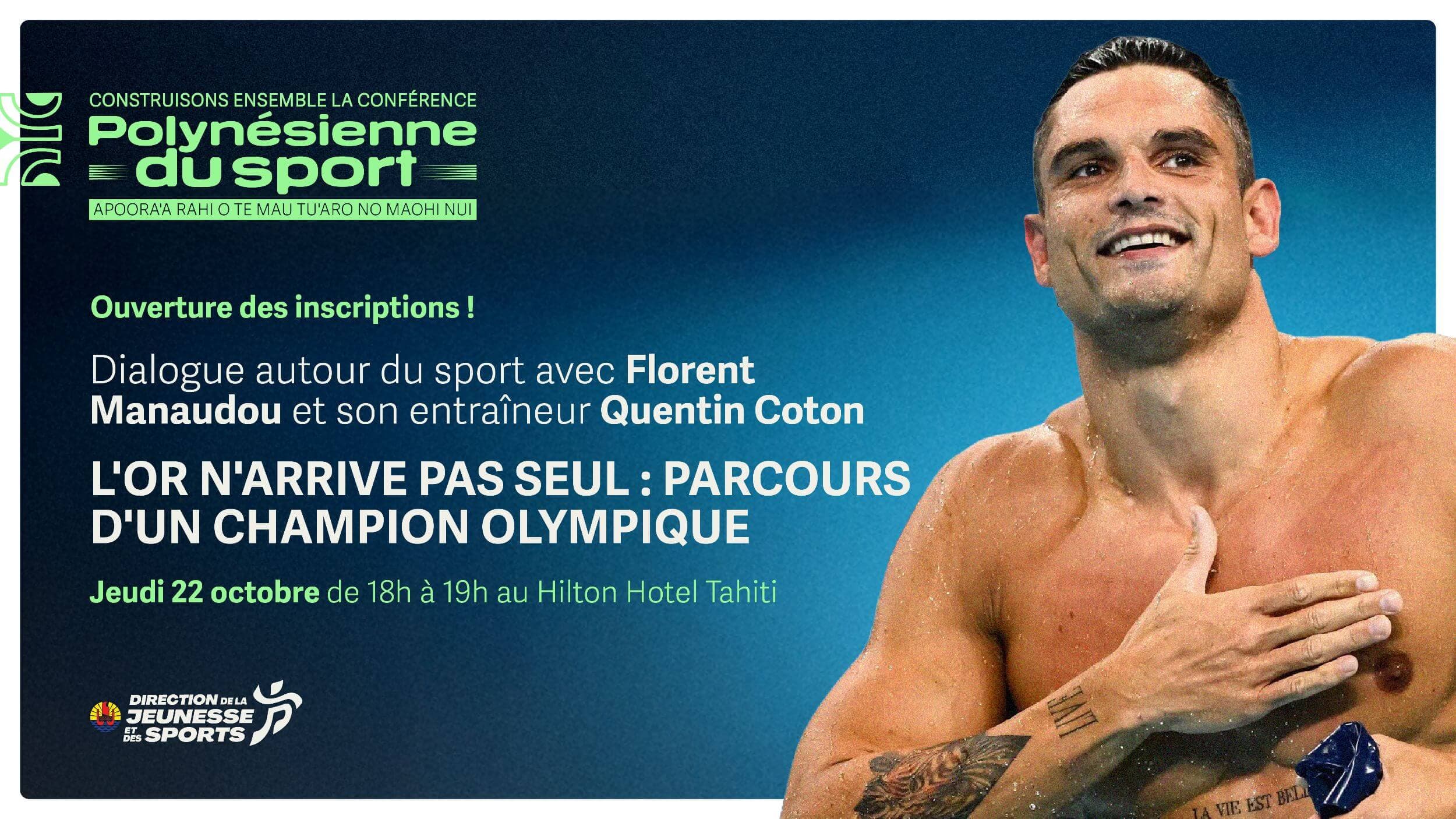L'or n'arrive pas seul : parcours d'un champion olympique